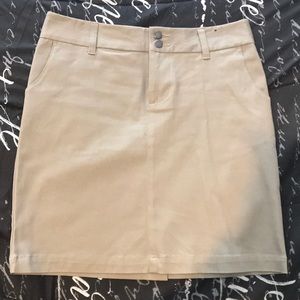 Khaki Uniform Skirt